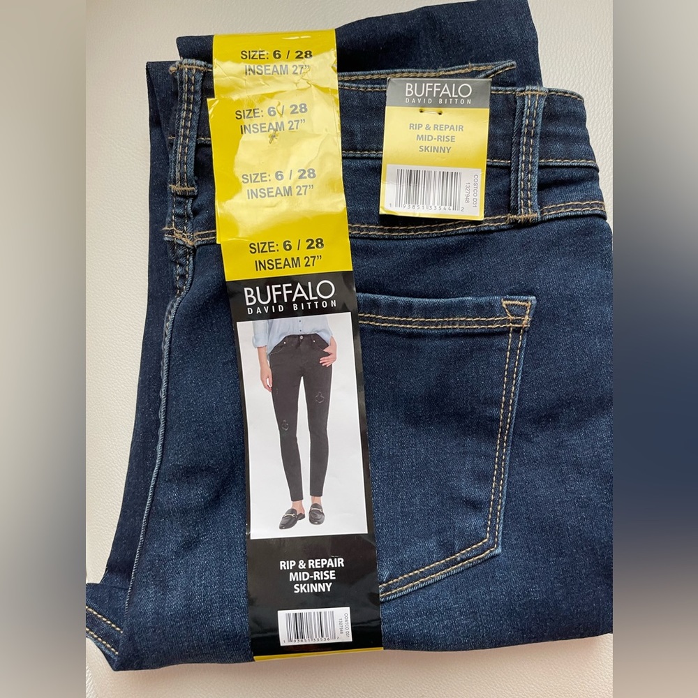 Buffalo David Bitton Women’s Skinny Jeans Size 6/28 NWT